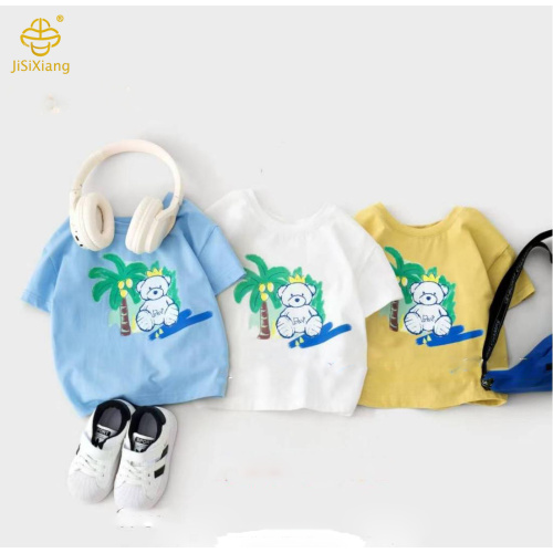 만화 소녀 사쿠라 프린트 긴 소매 세트