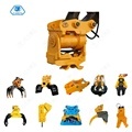 180 Degree Tilt Angle Quick Coupler Hitch for Excavators (1-30 Tons)1