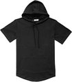 Χονδρική υψηλής ποιότητας hoodies hoodies προσαρμοσμένο λογότυπο σύντομο μανίκι πλυσίματος hoodie για men1