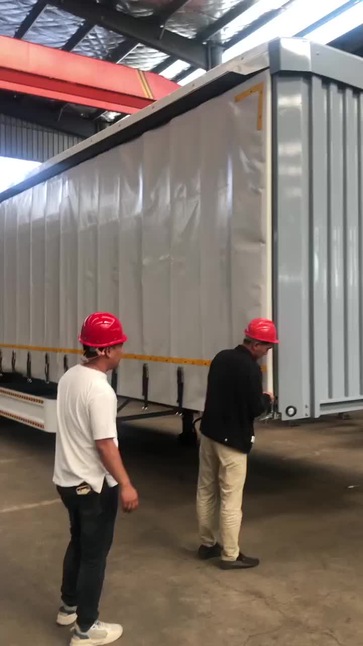 3 Axle Curtain Side Trailer