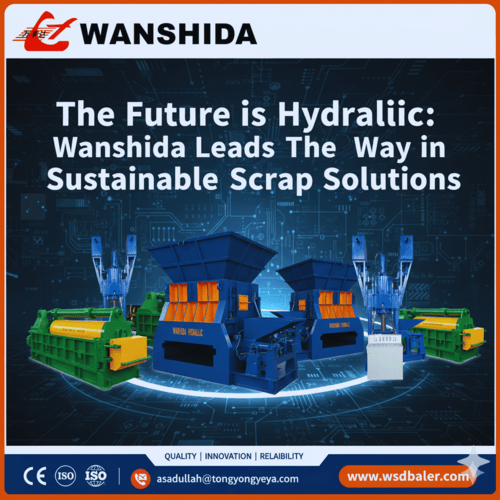 O futuro é hidráulico: Wanshida lidera o caminho em soluções sustentáveis ​​de sucata