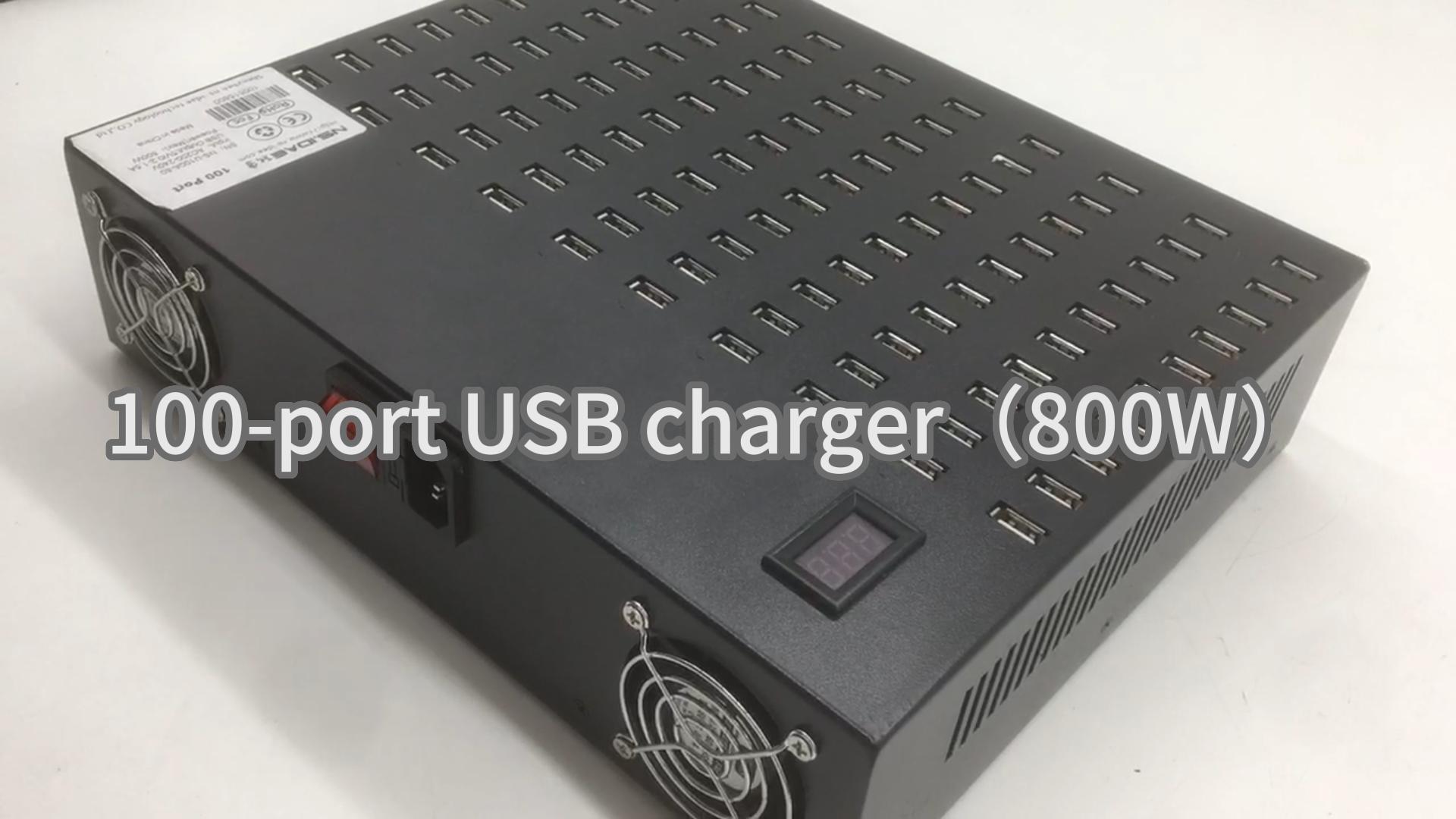 100-портовый USB Charegr