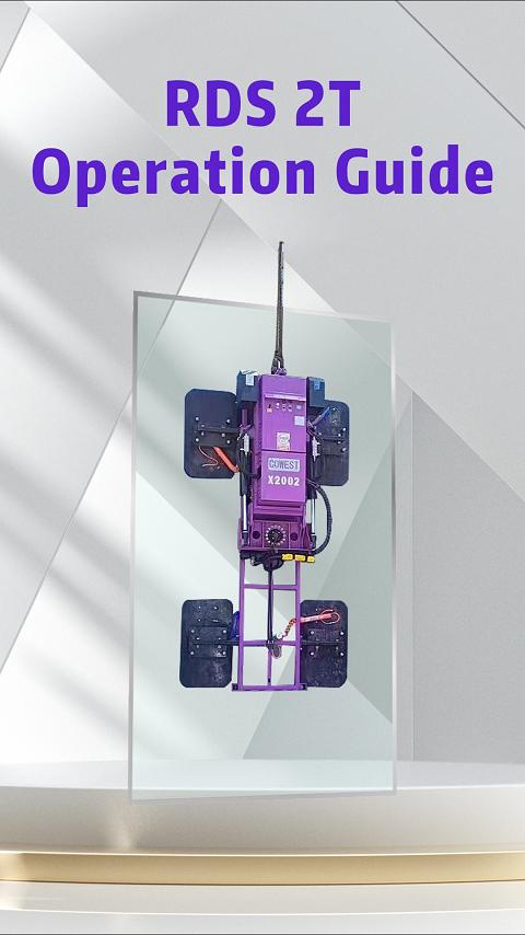 RDS 2T Bedieningshandleiding Glasvacuümheffer