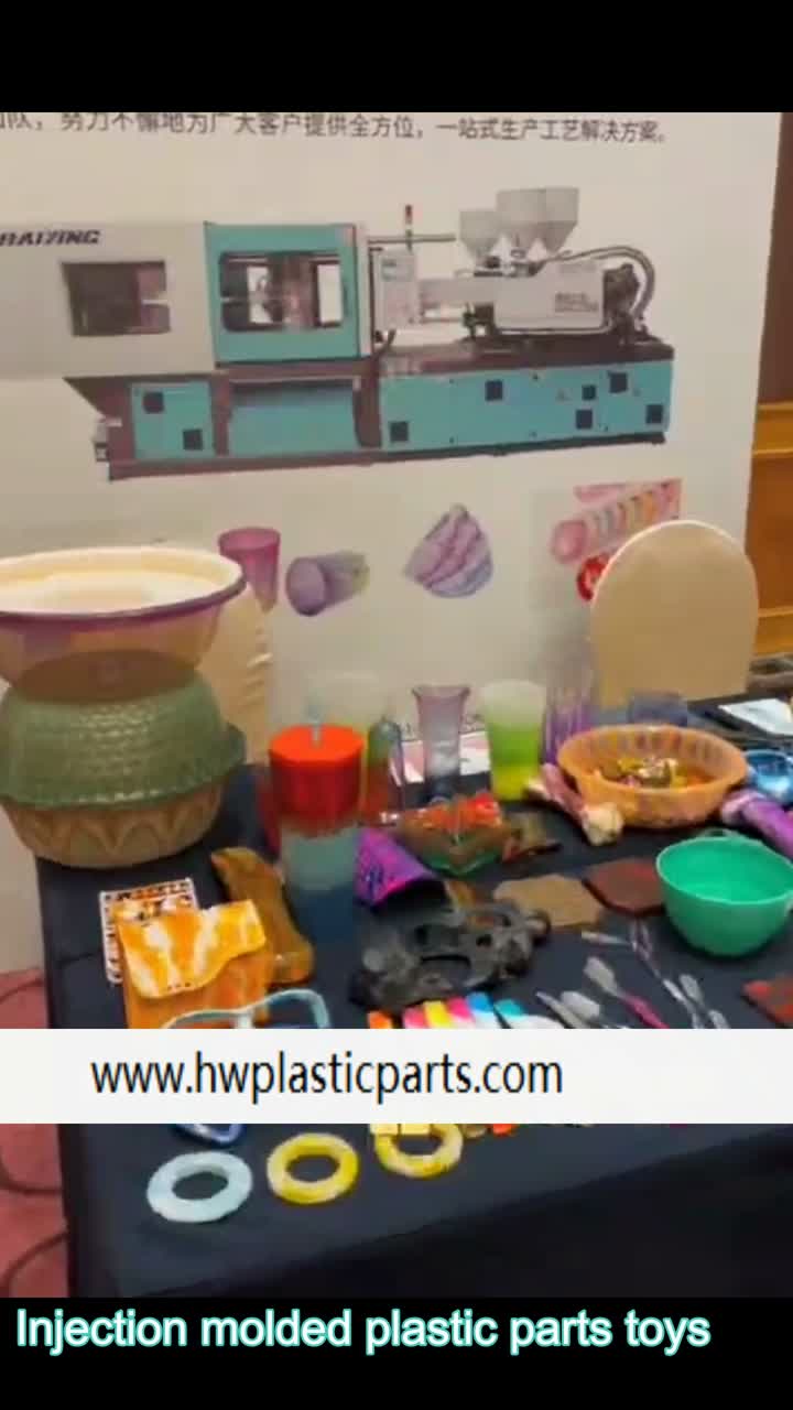Injection molded plastic parts toys
