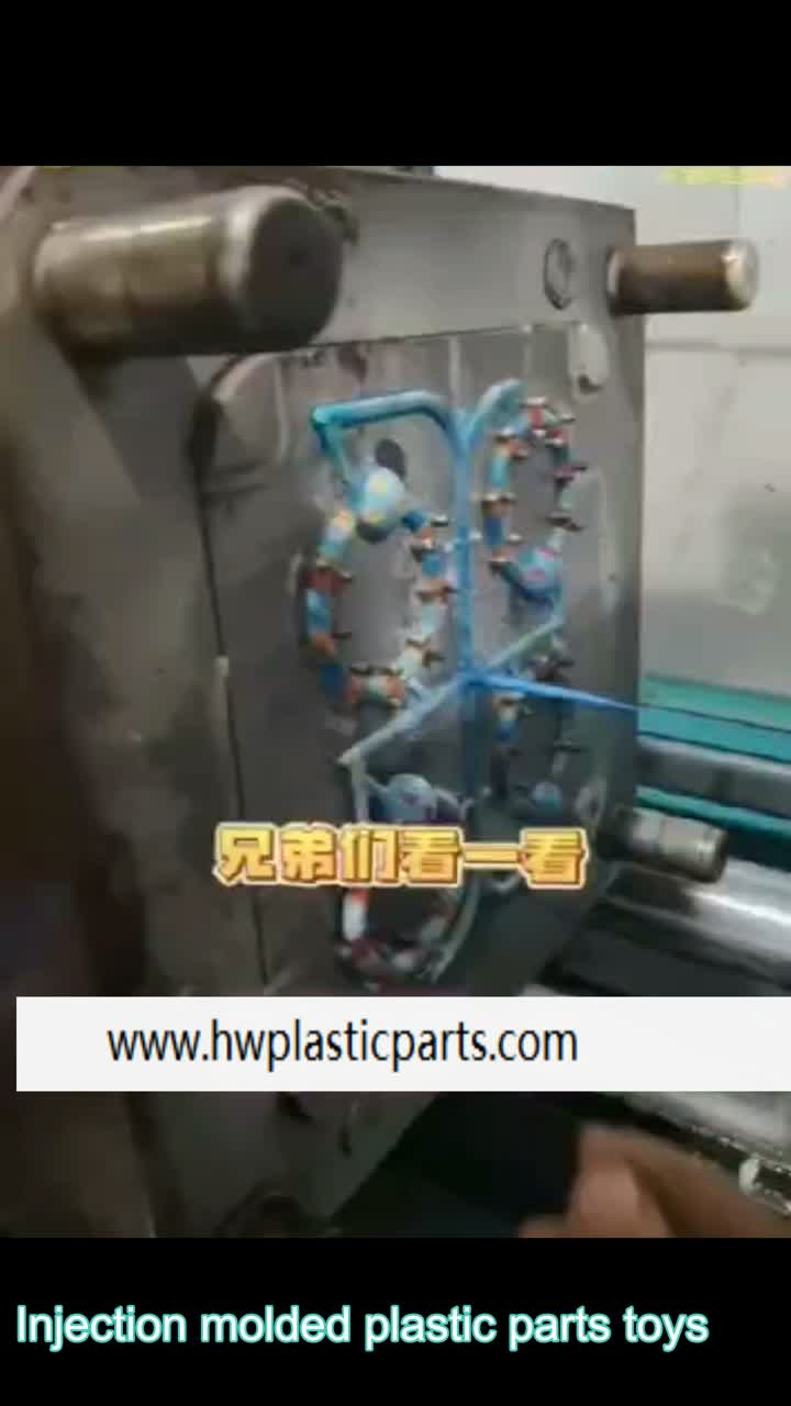 colors Injection molded plastic parts toys