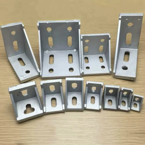 What are the common types of aluminum profile accessories?