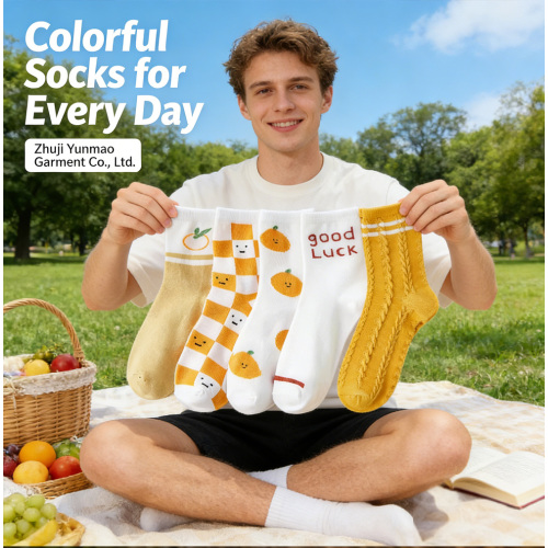 Conjunto de calcetines estilo costero en mezcla de algodón