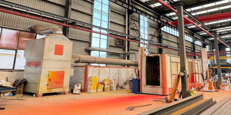 Factory interior