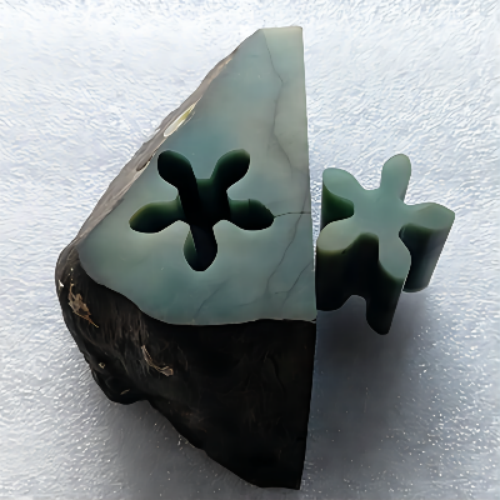 Outils de coupe en pierre de jade