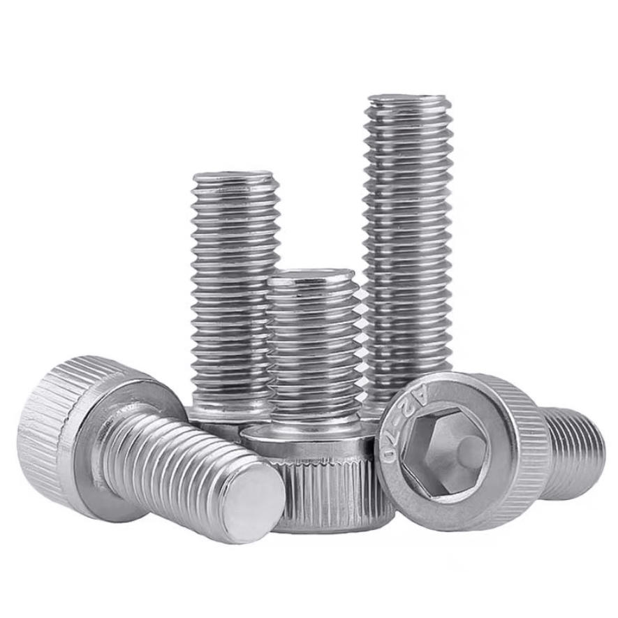 Parafusos de cabeça sextavada totalmente rosqueados grau 8 10, parafusos de alta qualidade em aço carbono parafuso de cabeça sextavada