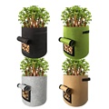 Recycling Garten Filzkartoffel Pflanzung wachsen Taschen Stoff Garten Pots1