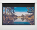 72 Inch Vivid Fiberglass Motorized Projector Screen for Home1