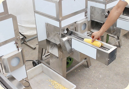 Soluciones de descascarado de maíz dulce para procesamiento comercial e industrial