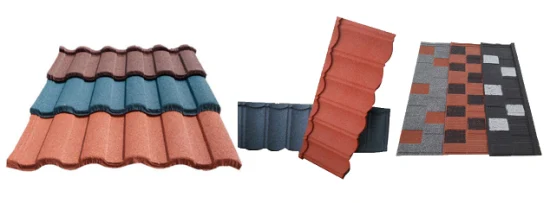 Roof Tiles with Stone Granulate Color Sand for Roofing1