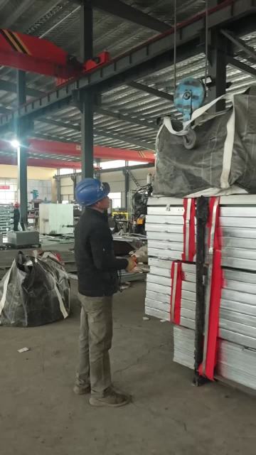 25×25m Galvanized Steel Fence – Workshop Packing S
