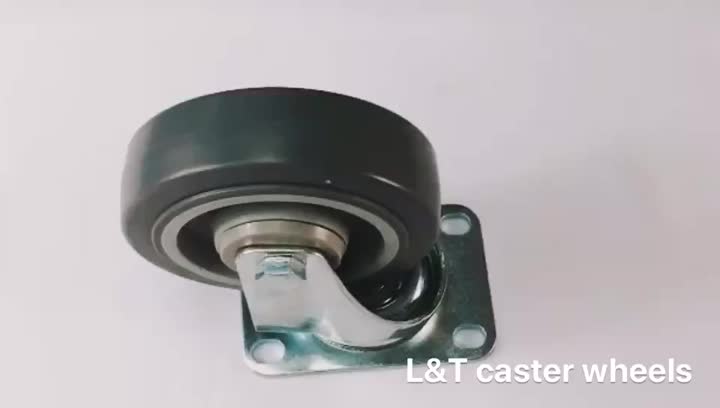 Caster Grey TPR