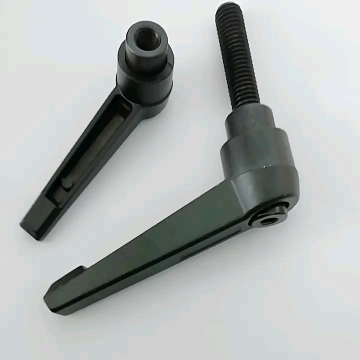 5/16Male threaded stud M8 Push button ratchet  clamp lever Adjustable handle1