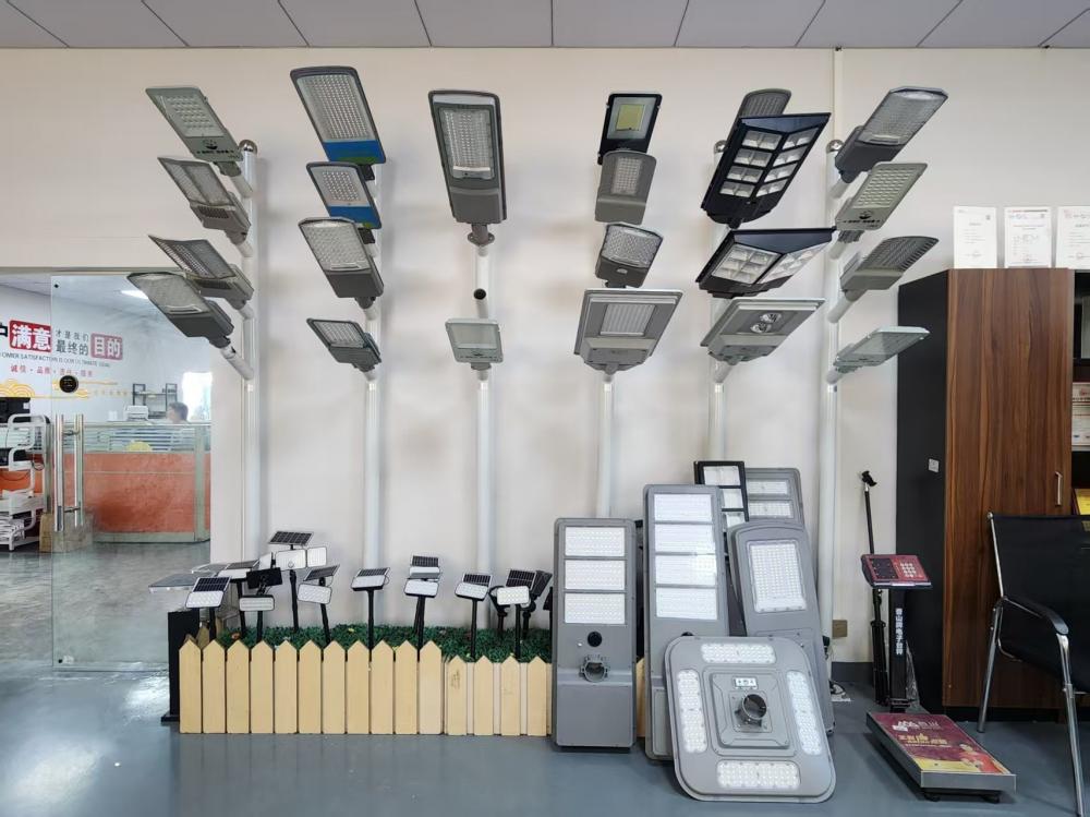 A corner of factory showroom