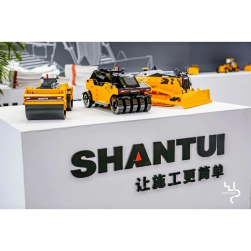 Shantui shares a new generation of bulldozers motor graders  at the 2021 World Industrial Design Conference 