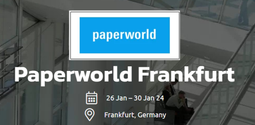 Samina se tattendi l-wirja Paperworld Frankfurt fit-26 ta 'Jan.20th.2024