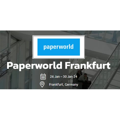 Samina akan menghadiri pameran PaperWorld Frankfurt pada Jan.26-30th.2024