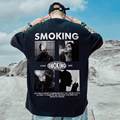 Μόδα t-shirt men hip hop streetwear t πουκάμισο γραφικό τυπωμένο casual κοντό μανίκι tee για men1