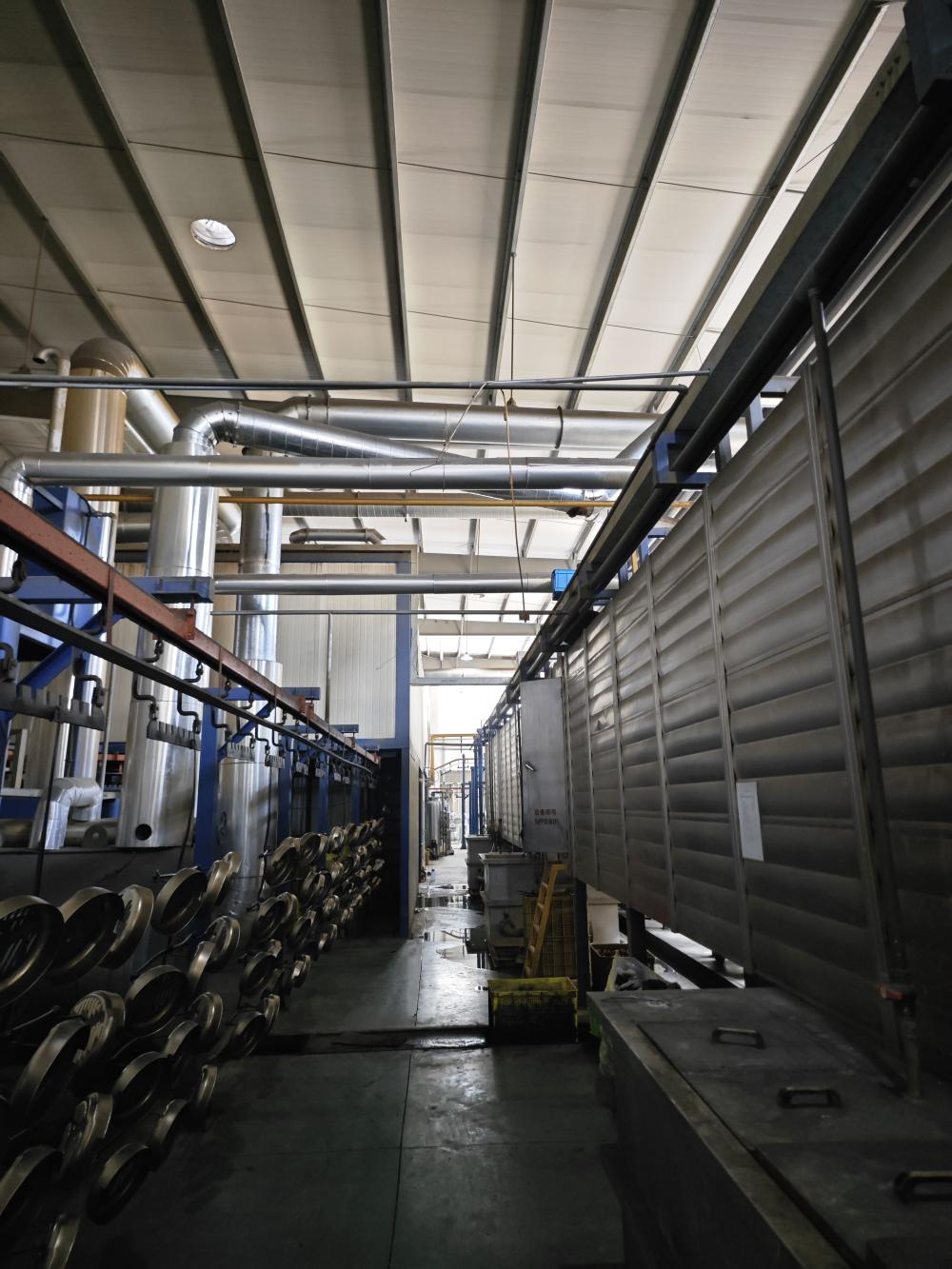 Factory interior