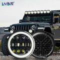 Cheap Price Fashion Design Hi/lo Beam Black Round 7" Headlight 60w H4 Led Headlamp 7inch Drl Led Headlight1