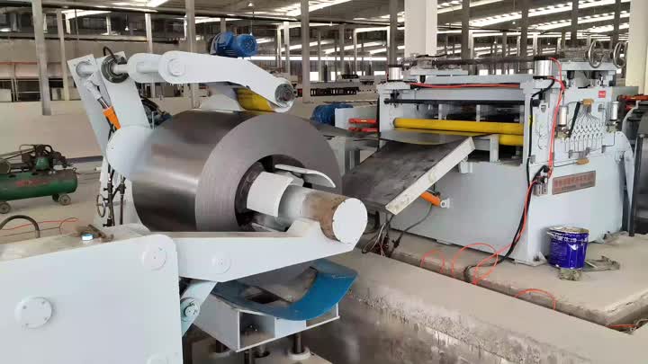 0.5-2mm × 1500mm Galvanized Steel Cut-to-Length Line