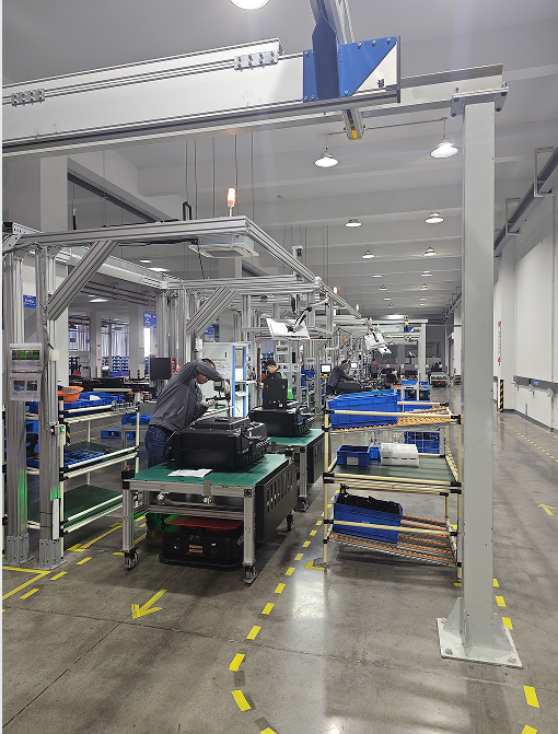 Lithium battery pack line