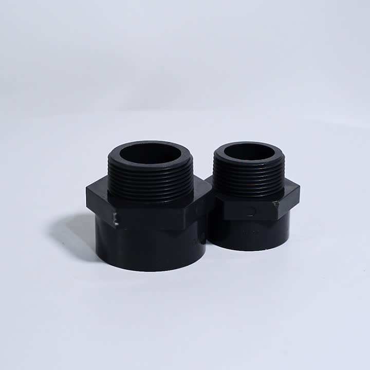 UPVC خيط خارجي مستقيم DIN PN16