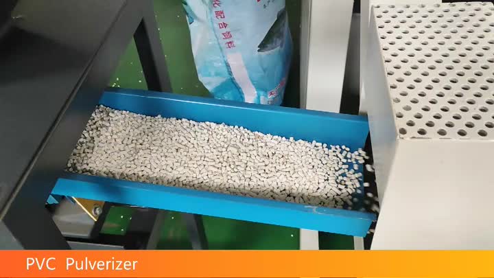 600 PVC pulverizer for recycling 