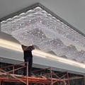 Luxurious Large Modern LED K9 Crystal Pendant Light1