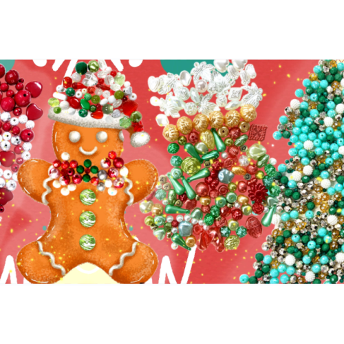 New Fashion Christmas Beads! New options for Holiday.