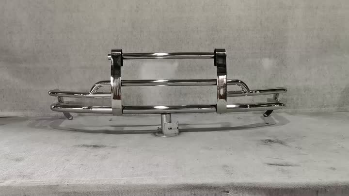 Toyota Hiace for 201 stainless steel headlight bumper