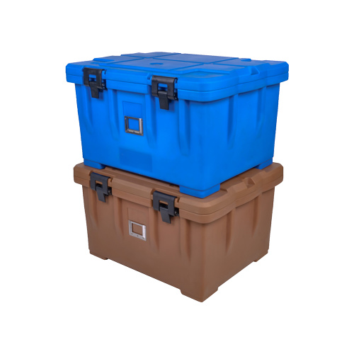 Caja de transporte con aislamiento de alimentos