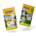 Custom printed foil stand up pouch with zipper for food1