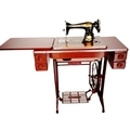Complete Sewing Machine Stand with 5 Drawer Table and Cast Iron Base1
