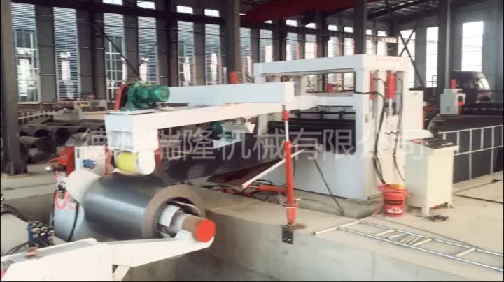1-4×1500mm Hot Rolled Steel Coil Slitting & Rewinding Line