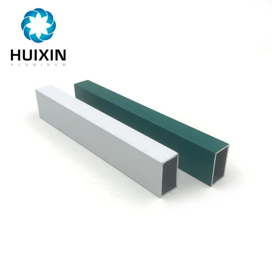 Aluminum Tube Manufactures Anodized Extruded Aluminium Tube Rectangular Tubing Square/Round Pipe1