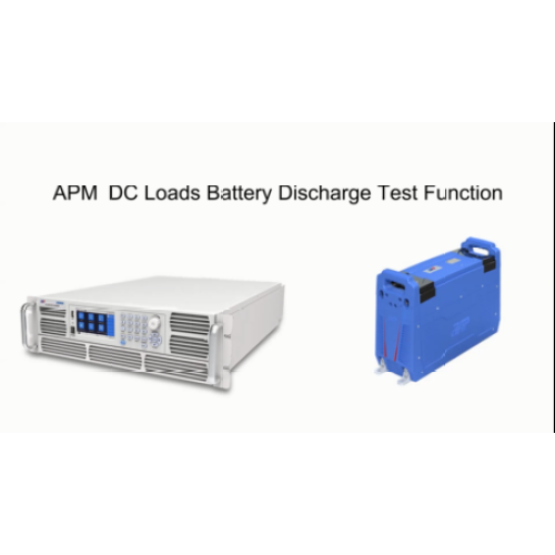 APM DC Loads Battery Discharge Test Function