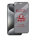 Flexible Anti-Spy Ceramic Matte Soft Film Privacy Screen Protector for iPhone 16/15 Pro Max/14/13/12/XR1