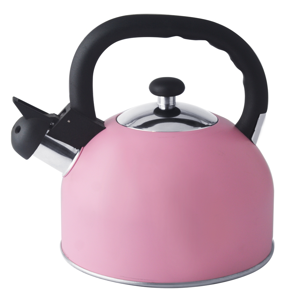 FH-278 Uso em casa Kettle de chá rosa em aço inoxidável