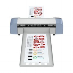 Economic label cutter