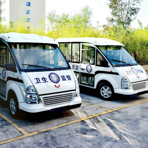 What is the construction principle of Electric Sightseeing Car?