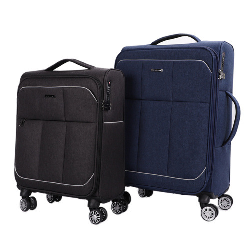 How should the soft trolley case be maintained?