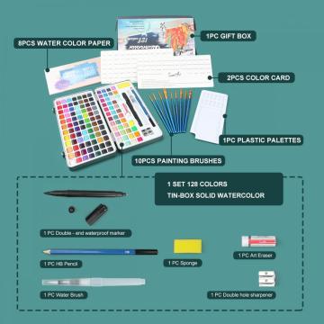 Asia's Top 10 Basic Colors Solid Watercolor Brand List