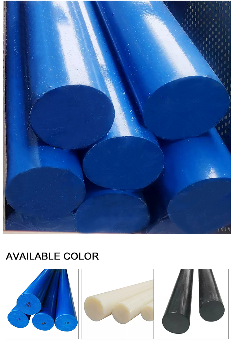 Dia 70mm 80mm 90mm 100mm 110mm Polyamide Polyamide Pa6 Plastic Rod