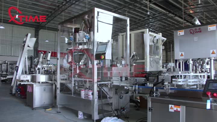 powder filling packaging line