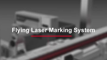 Flying laser marking machine 